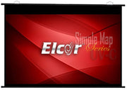 Elcor 9ft X 12ft (15 Feet) Map type Projector Screen Elcor
